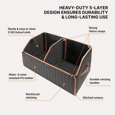 Car Trunk Organizer “Hexy” by Owleys