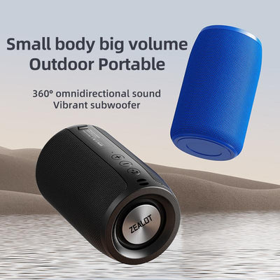 Compact Bluetooth Speaker with HIFI Subwoofer