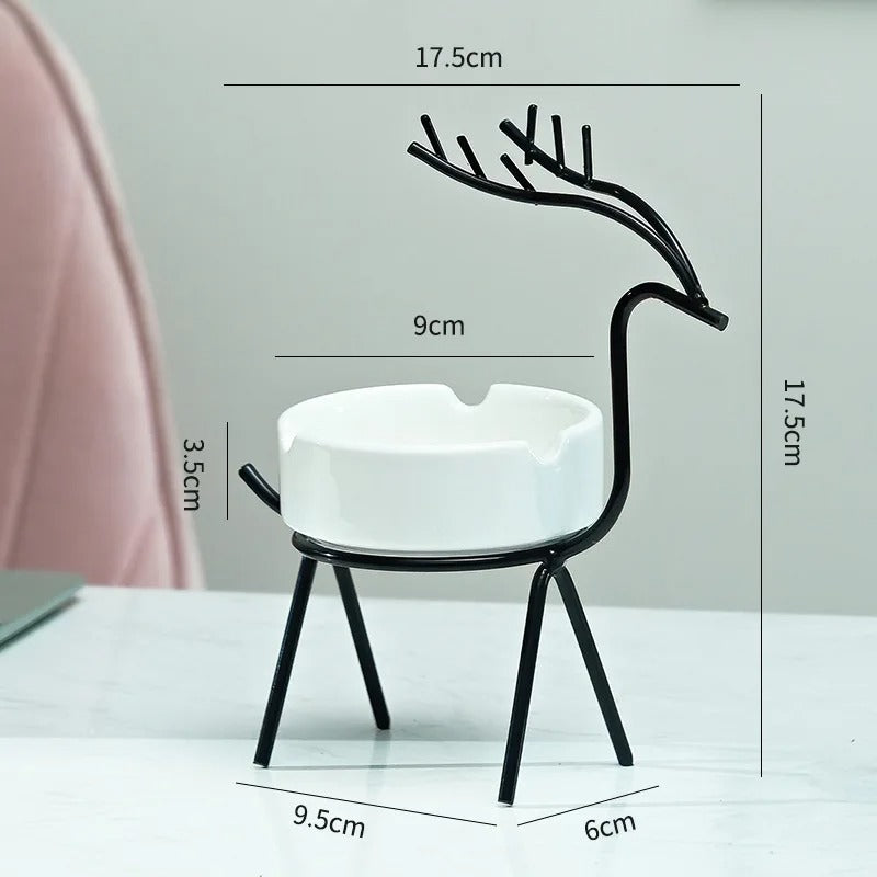 Nordic Style Creative Deer Ashtray