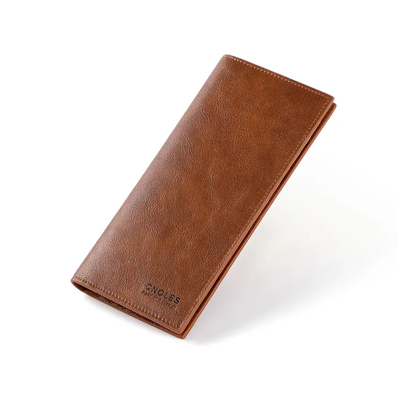 Men’s Casual Long Leather Wallet