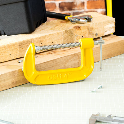 Heavy Duty 4” 5” G Clamp for Woodworking and DIY Projects