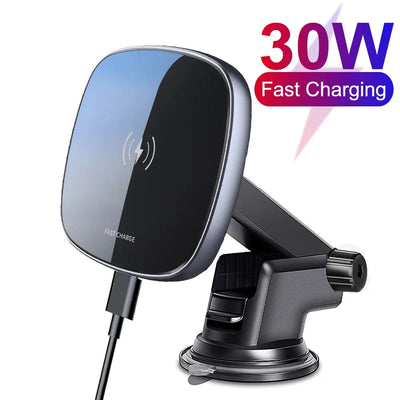 30W Magnetic Car Phone Holder