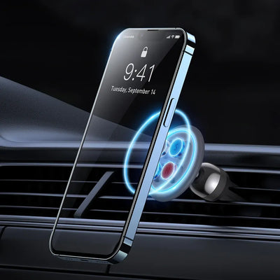 Magnetic 360-Degree Car Phone Holder for Air Vent & Dashboard