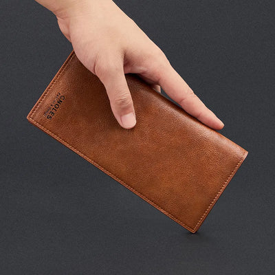 Men’s Casual Long Leather Wallet