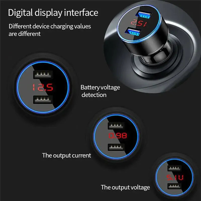 3.1A Car Charger Dual Usb