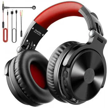 110-Hour Wireless Bluetooth 5.2 & Wired Gaming Headset with Mic