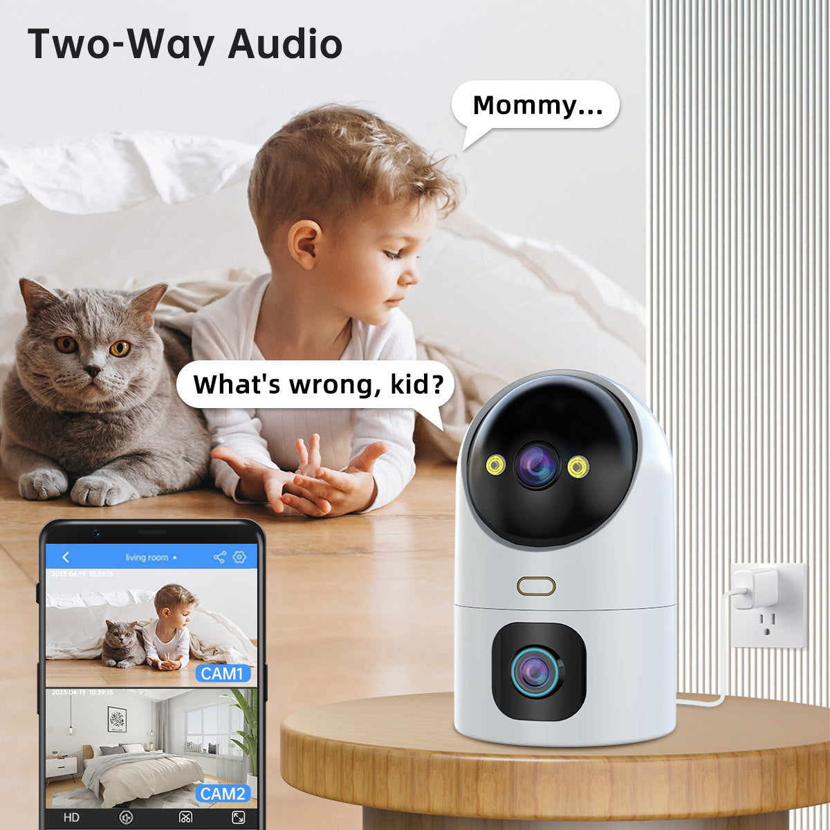 5K 10MP PTZ WiFi Camera