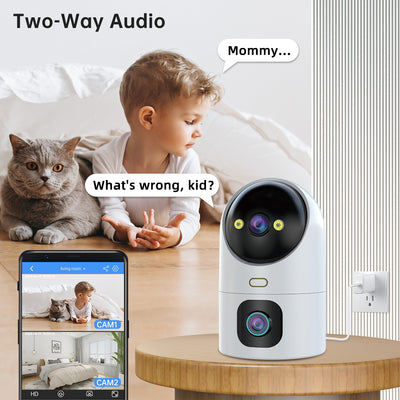 5K 10MP PTZ WiFi Camera