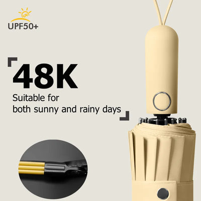 48K Windproof & Rainproof Extra Large Umbrella